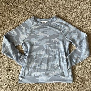 Athleta Girl Camouflage Sweatshirt, Size L/12